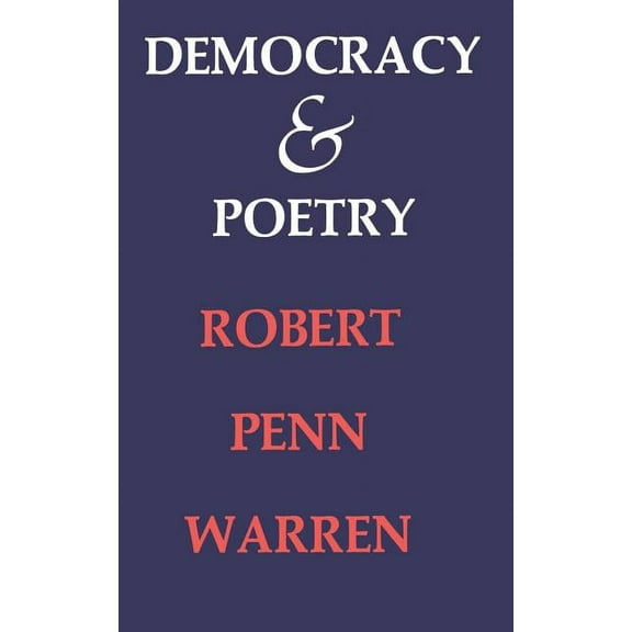 Harvard Paperbacks: Democracy and Poetry (Paperback)