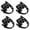 4 Piece, variant on 2 Pieces Bike Rack Straps Bicycle Cradle Strap Adjustable Rubber Secure Locking for Car Mount Accessories