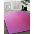 thumbnail image 3 of Ahgly Company Tapis d'Intérieur Lavables en Machine, Rectangles de Transition Rose Foncé, 8' x 12', 3 of 7