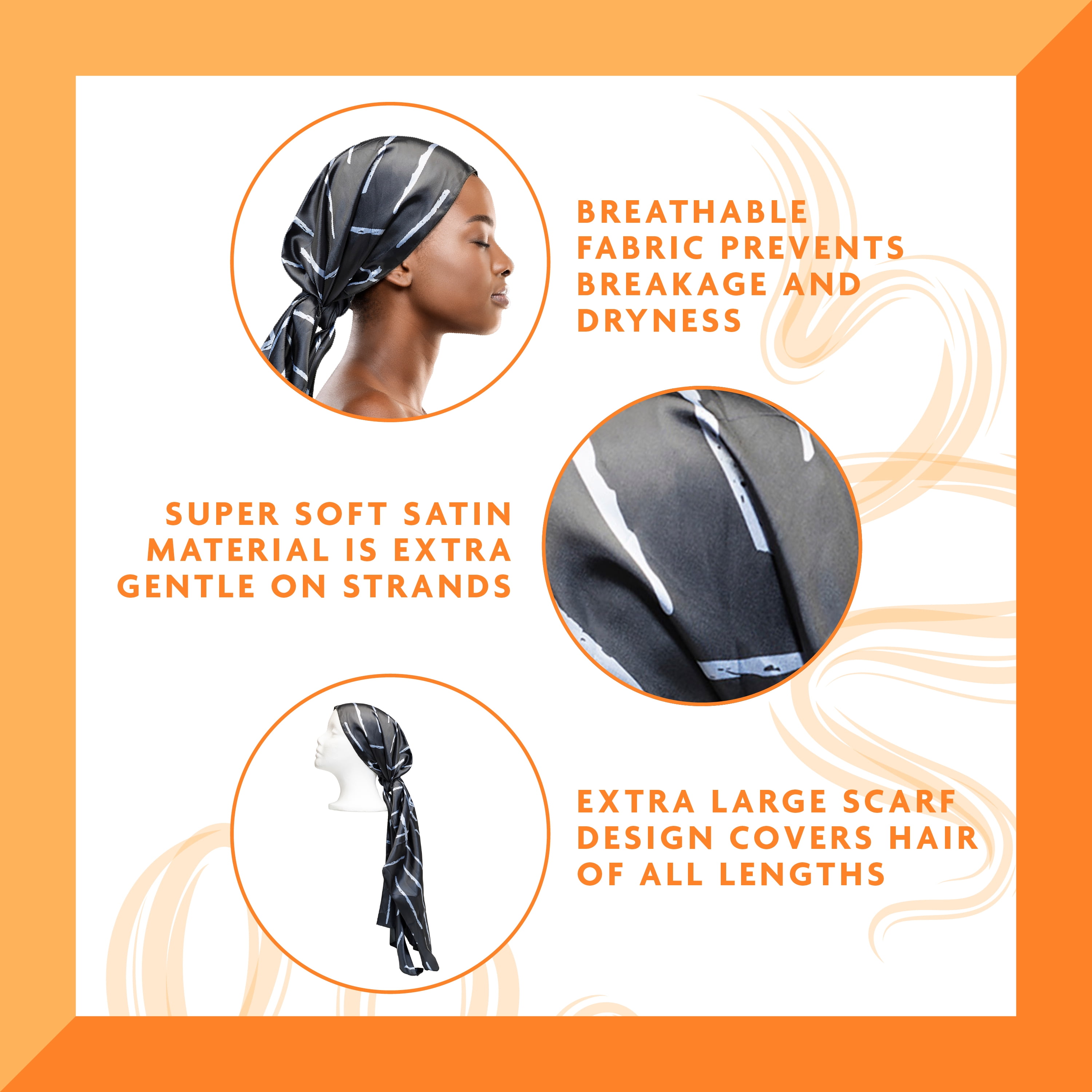 CANTU Satin Scarf Pattern design CANTU Satin Scarf Pattern design