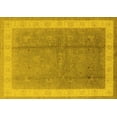 thumbnail image 1 of Ahgly Company Indoor Rectangle Oriental Yellow Industrial Area Rugs, 5' x 7', 1 of 4