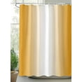 thumbnail image 2 of Fsddascl Orange Ombre Shower Curtain Set - 54" x 78" Washable Bathtub Curtain with 12 Hooks, Orange White Gradient Modern Abstract Art Waterproof Fabric Stall Shower Curtains for Bathroom/Bathtub, 2 of 6