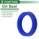 thumbnail image 3 of Sello de Aceite Universal UN Lip Sello Anillo Sello de Eje Rotativo 40x50x10mm Alta Presión TPU Azul 5 Pcs, 3 of 7