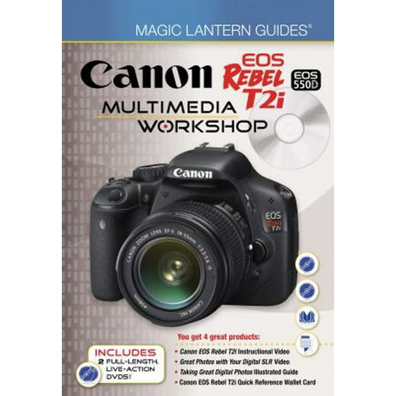 Pre-Owned Canon EOS Rebel T2i / EOS 550D Multimedia Workshop (Magic Lantern Guides) (Hardcover) 1600597947 9781600597947