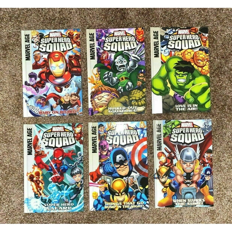 Marvel Super Hero Squad + アメコミリーフ Super Hero Squad: Marvel Super Hero Squad (Hardcover