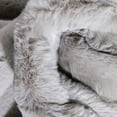 thumbnail image 3 of Well Woven | Faux Rabbit Fur Shag Grey | Super Soft | Area Rug 3x5 (3'11" x 5'3"), 3 of 7