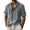 Gray, variant on Guluxicc Men's Cotton Shirts Collared Short Sleeve Beach Vacation Tops for Everyday Wear Spring Summer Casual Outfits