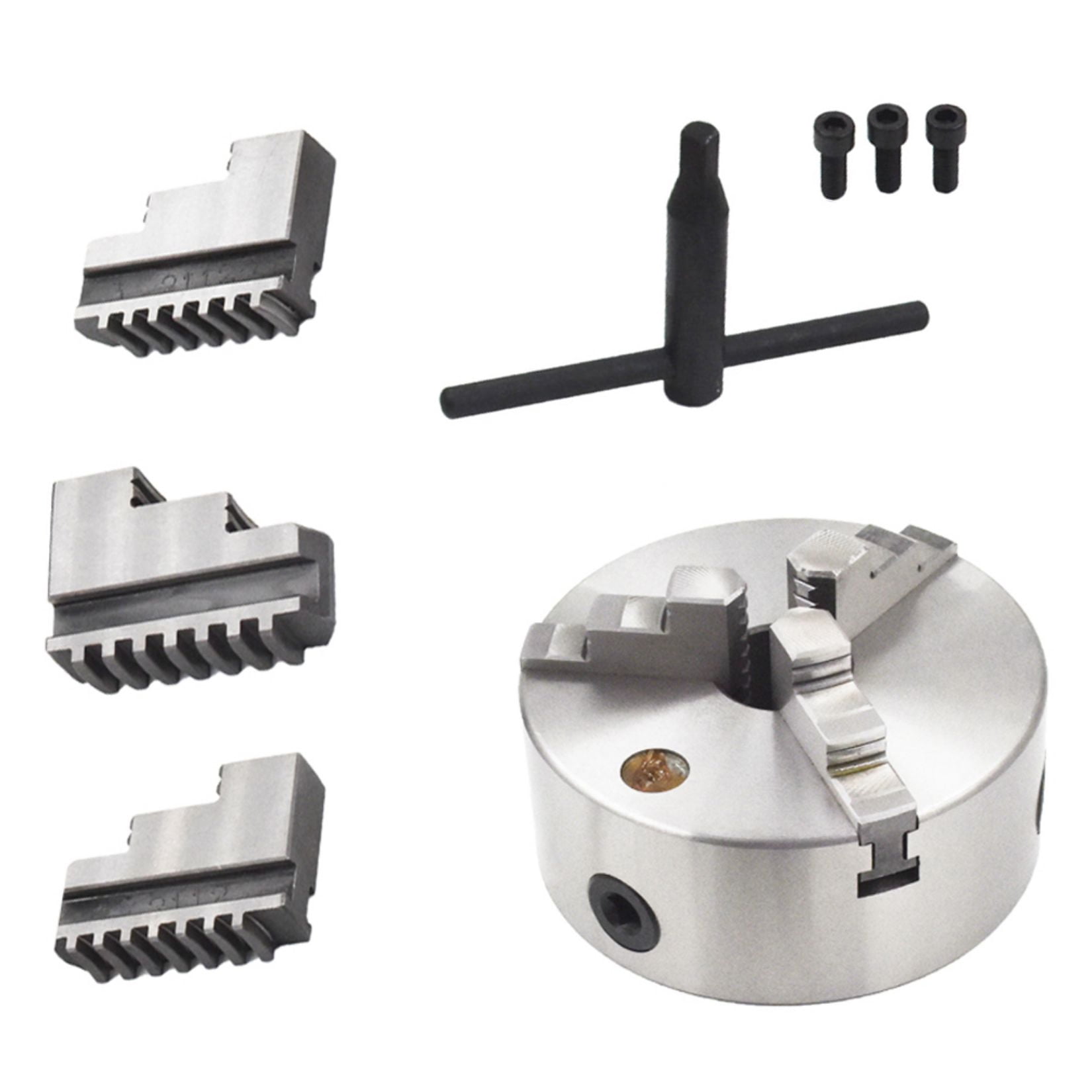 K11160 Lathe Chuck, 6 inch 160mm Diameter 3Jaw SelfCentering Lathe