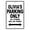 Black, variant on Olivia's Parking Only All Others Will Be Towed Name Gift Novelty Metal Aluminum 8"x12" Sign