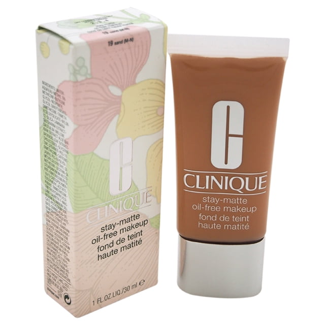 Maquillaje Clinique Clinique Stay-Matte Oil-Free Makeup - # 19 Sand (M-N) - Dry Combination To Oily Maquillaje Dama 1oz