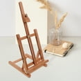 thumbnail image 3 of Luxshiny 1Set Picture Easel Stand Wooden Adjustable Angle Display Rack Khaki For Artists Beginners, 3 of 8