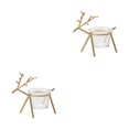 thumbnail image 1 of Inteprter Portavelas Para Velas Candelabro - Nordic For Any Space Diseño Moderno oro 1 2Conjunto, 1 of 6
