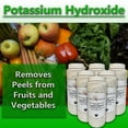 thumbnail image 3 of Potassium Hydroxide (KOH),90% pure, Caustic Potash, Organic Soap making 12 Lbs (Pounds), 3 of 6