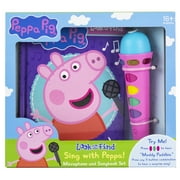KATHY BRODERICK; EDITORS OF PHOENIX INTERNATIONAL PUBLICATIONS; EDITORS OF PHOENIX INTERNATIONAL PUBLICATIONS Peppa Pig - Sing with Peppa! Microphone and Look and Find Sound Activity Book Set - PI Kids (Play-A-Song)