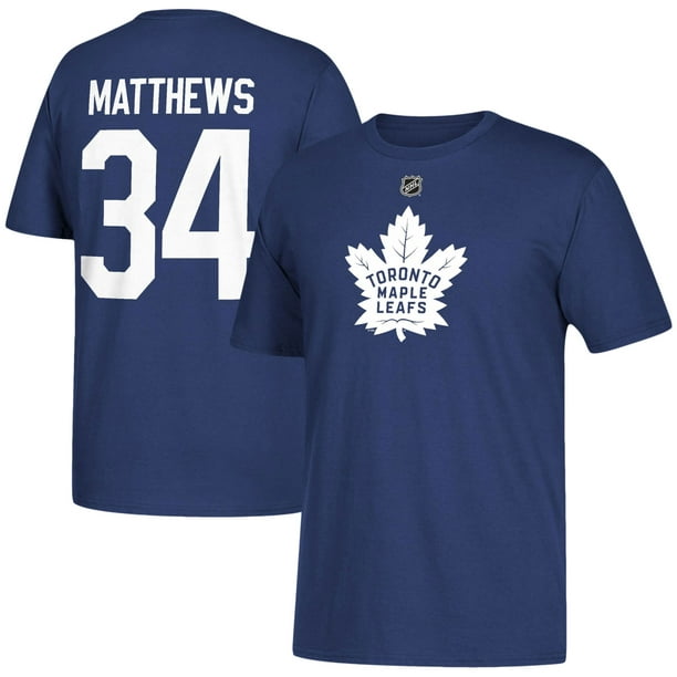 Auston Matthews Toronto Maple Leafs Youth Player Name & Number Hoodie - Blue