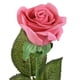 thumbnail image 3 of Flores Artificiales De La Margarita De Rose Del Látex Del Real De 20 Cabezas Para Casarse Rosa, 3 of 9