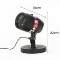 thumbnail image 5 of YAOMOBB Ambiance Lamp High Brightness Holiday Projector Lamp Waterproof Rotatable Christmas Projector Light for Snowflake Landscape, 5 of 5