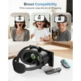 thumbnail image 4 of GAEKOL VR Glasses for Nintendo Switch 2 (2025), Switch 2 Virtual Reality VR Glasses with Adjustable HD Lenses and Comfortable Head Strap, Labo VR Kit for Switch 2 Accessories, 4 of 7