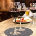 thumbnail image 3 of Napperon Rond Tissé Lavable, 3 of 6