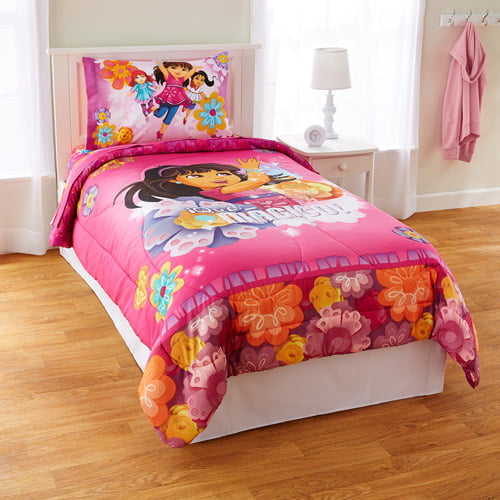 Twin Nickelodeon Dora & Friends Hola Amigas 64 x 86 Comforter 