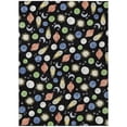 thumbnail image 2 of Addison Rugs Chantille Indoor/Outdoor Transitional Kids Black Machine Washable Rectangle Rug, 10' x 14', 2 of 8