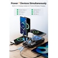 thumbnail image 4 of Cargador solar Power Bank de 49800 mAh, carga inalámbrica de 5 V/3,1 A., 4 of 9