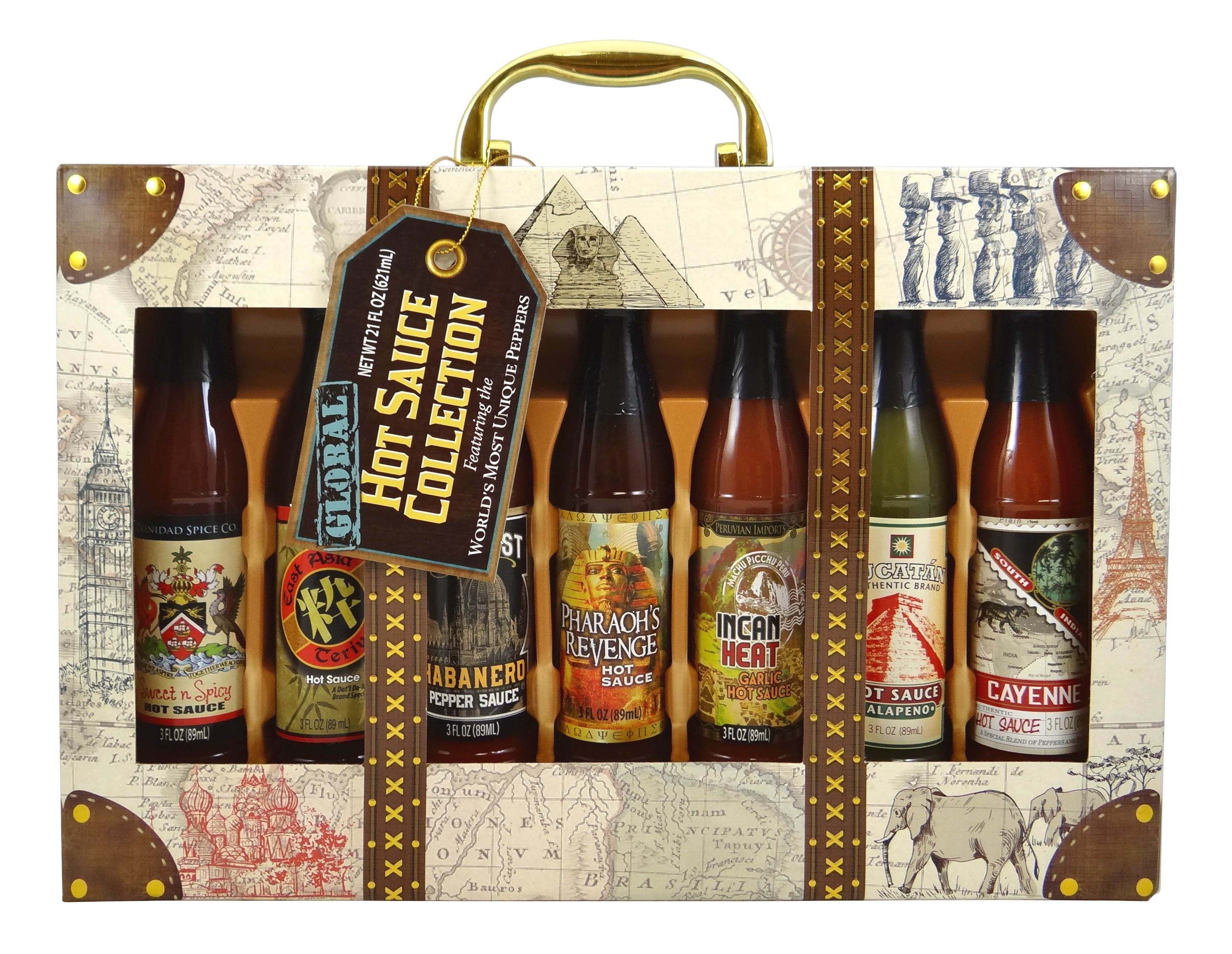 Dat'l DoIt Global Hot Sauce Collection, 21 fl oz