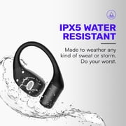 Raycon Essential Open Ear Earbuds – Open Ear Headphones, Earbuds Wireless Bluetooth, Sweat & Water-Resistant Earphones, Running Headphones with Ultra-Lightweight Design, 36 Hours Battery Life (Black)