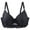 A3-Black, variant on Womens Seamless Wireless Supportive Bra Push Up Comfort Soft No Underwire Full Coverage T-Shirt Bra(Black,L)