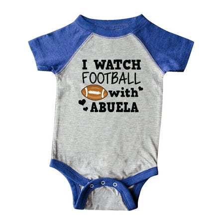 

Inktastic I Watch Football with My Abuela Gift Baby Boy or Baby Girl Bodysuit