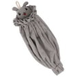 thumbnail image 4 of KAKOWELY Grocery Bag Wall Mount Plastic Bag Holder Microfiber 1Set 18.08x6.29x2.36in, 4 of 8