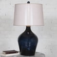 thumbnail image 2 of Uttermost Lamone Coastal Aluminum Table Lamp in Blue and Brown, 2 of 2