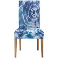 thumbnail image 2 of RYLABLUE Abstract Tie Dyed Pattern Stretch Chair Cover Protector Seat Slipcover for Dining Room Hotel Wedding Party Set of 4, 2 of 5