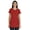 Red1, variant on Inkmeso Womens Short Sleeve Button Tunic Top Cotton Tee Long Length Tshirt For Leggings
