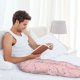 thumbnail image 5 of Fotbe Pig Polka Dot Pantalones de Pijama para Hombre, Pantalones de Dormir, Pantalones de Casa con Cintura Ajustable y Bolsillos-Medium, 5 of 6