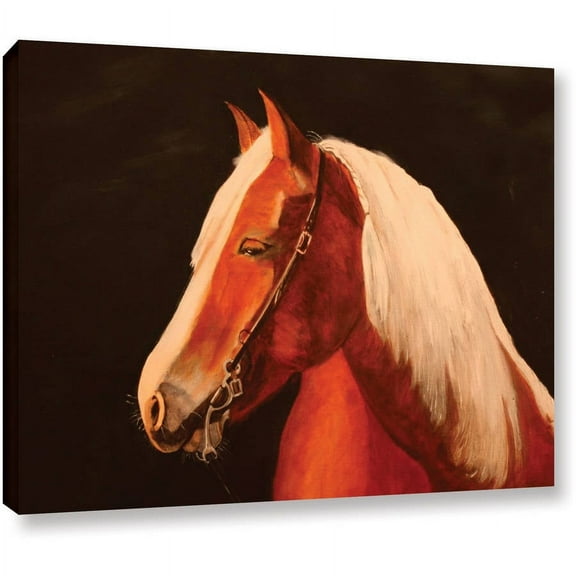 ArtWall Lindsey Janich "Horse Painted" Gallery-Wrapped Canvas