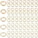 thumbnail image 1 of Anillas abiertas chapadas en oro de 18 quilates, 250 unidades, 5 tamaños, conectores, dijes, anillos redondos de latón, calibre 18/19/20, anillos en forma de O para joyería, 1 of 6