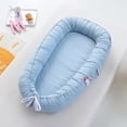 thumbnail image 1 of Babynest plegable con colchón extraíble para bebé, cama portátil para recién nacido, corralito de viaje seguro y cómodo Fivean unisex, 1 of 2
