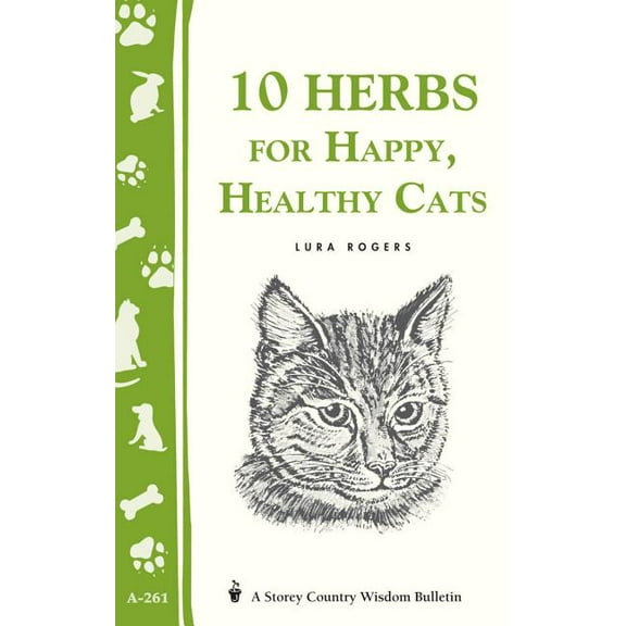 10 Herbs for Happy, Healthy Cats - Paperback