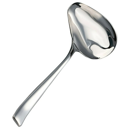 

Crooked Mouth Deflector Spoon Kitchen Soup Spoon Mestoli Large Kitchen Spoons Stainless Steel Sauce Ladle