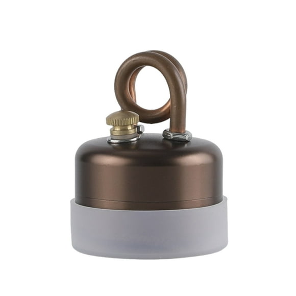 Greeniant Mini estufa de portátil para exteriores, quemador de seguro para acampar y hacer picnics, ocio al aire libre Kits de desorden para acampar Color café 204