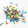 thumbnail image 1 of Fiudx Mini Clavos Brad, 400 Unidades de Sujetadores Metálicos para Papel, Clavos Decorativos Multicolores para Scrapbooking, Manualidades, Álbumes de Fotos, Uso Versátil, Tamaño Compacto, 0,8 Cm X 2, 1 of 7