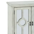 thumbnail image 5 of OakvillePark Newhalem Wood Storage Accent Cabinet, White, 5 of 6