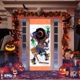thumbnail image 3 of PMU Halloween Party Accessory Decoration Crashing Witch Door Cover 30in x 60in (1/pkg) Pkg/1, 3 of 6
