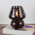 thumbnail image 4 of B Glass Mushroom Lamp Usb Vintage Table Lamp Bedside Night Light Antique Style Bedroom Home Decor Ambiance, 4 of 6