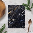 thumbnail image 4 of DesignSkinz Dark Natural Marble Surface Full-Body Skin Decal Wrap Cover for iPad 2 (A1395/A1396/A1397), 4 of 4