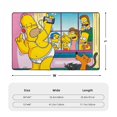 thumbnail image 7 of Simpsons Carpet 36"X24" Flannel Floor Mat Washable Non-Slip Mat For Living Room, Bedroom & Office, 7 of 7