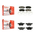 thumbnail image 1 of SIM Front Rear Semi-Metallic Brake Pads Kit for Car 2019-2021 Acura RDX KSM-100569, 1 of 8