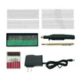 thumbnail image 3 of Bolígrafo micrograbador eléctrico con trazador, herramientas multifuncionales para decoración de uñas, juego de herramientas de grabado para tallar, Yuyangstore Pluma micrograbadora, 3 of 8