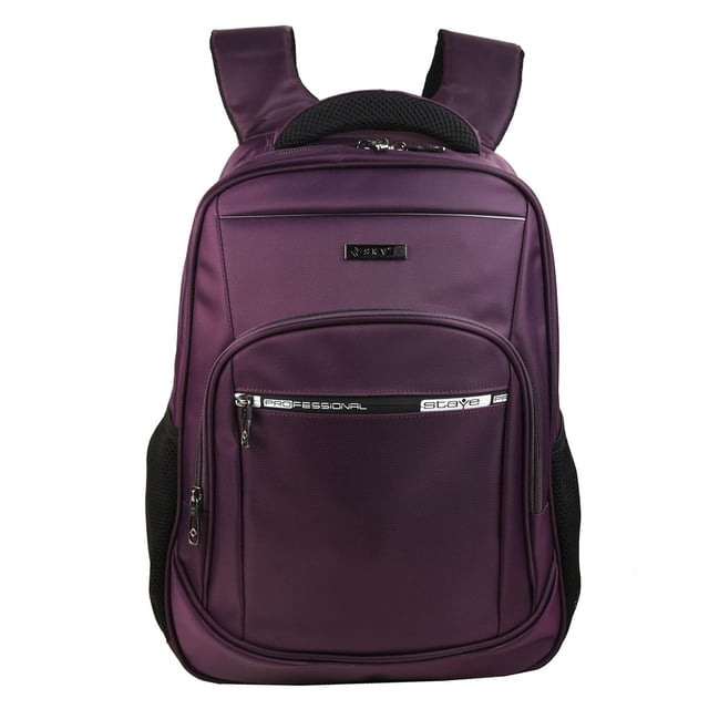 Mochila MIGUEL PETACAS B20170 Morada con compartimento para laptop